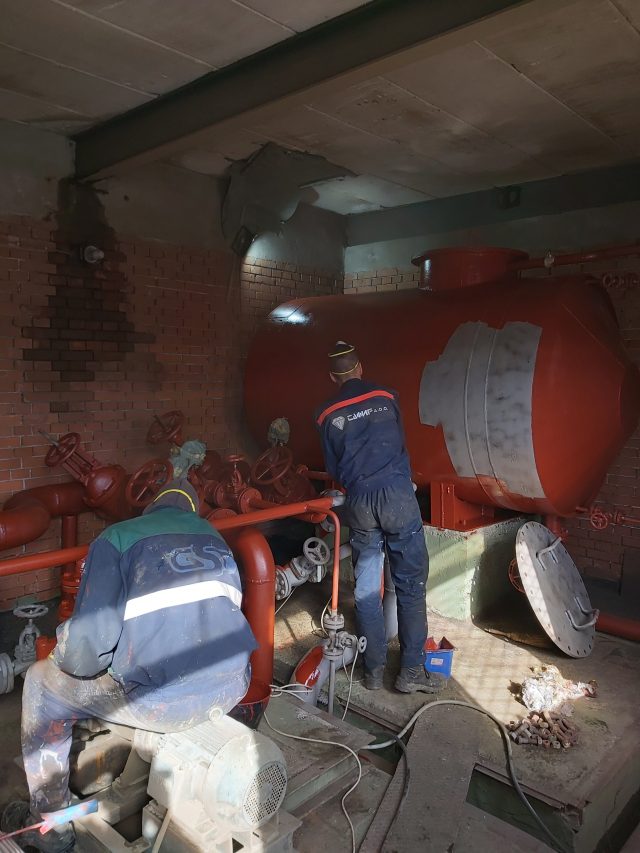 6. RiTE Gacko_AKZ na stabilnom sistemu za gašenje požara na rezervoarima mazuta_6