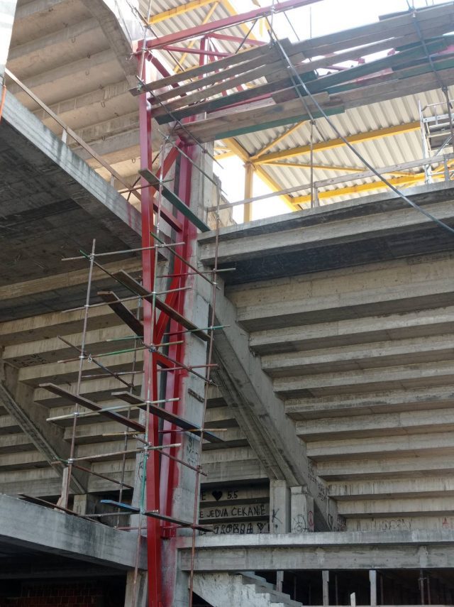 SAFIR Gacko#Antikorozivna zaštita #Corrosion protection#Gradski stadion Brčko#BiH