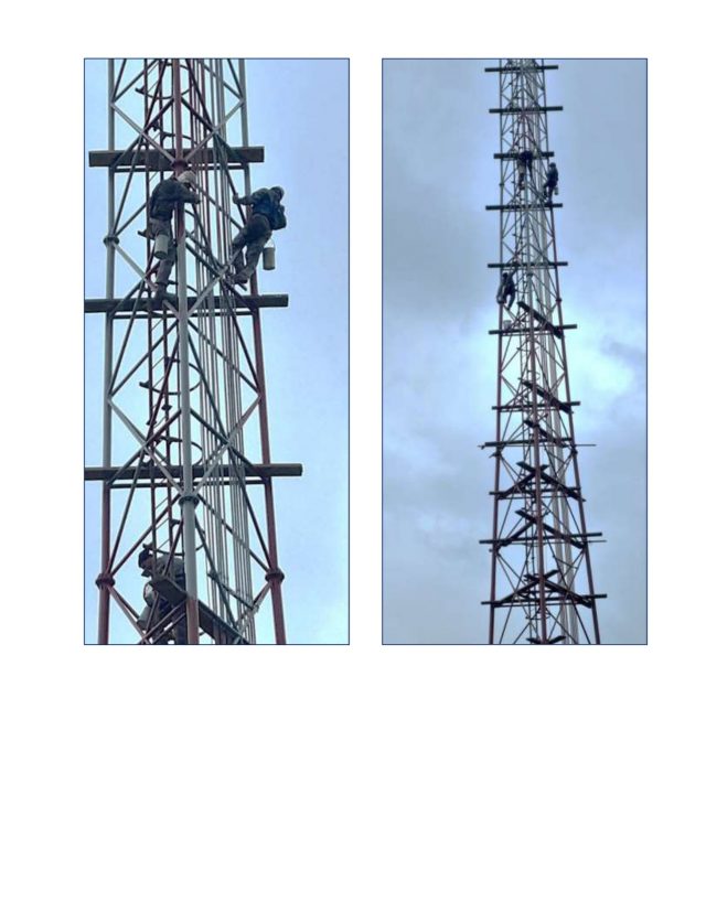 SAFIR Gacko#Antikorozivna zaštita #Corrosion protection#Reflektorski stubovi#ŽS Doboj#BiH