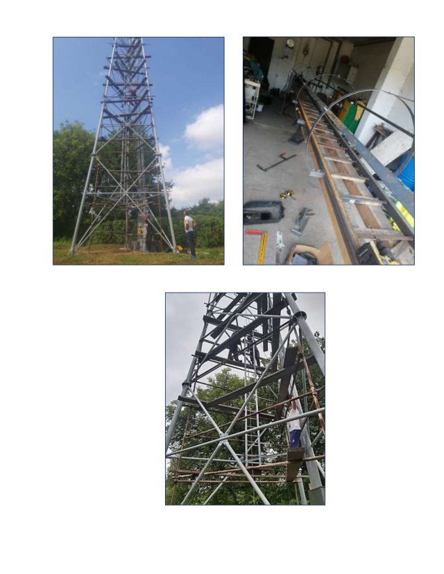 SAFIR Gacko#Antikorozivna zaštita #Corrosion protection#Reflektorski stubovi#ŽS Doboj#BiH