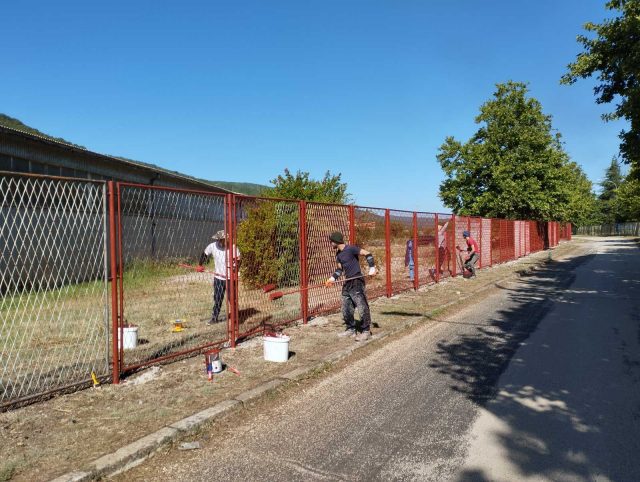 SAFIR Gacko#Antikorozivna zaštita #Corrosion protection#Ograda HE Svitava, Čapljina#Elektroprivreda HZHB#